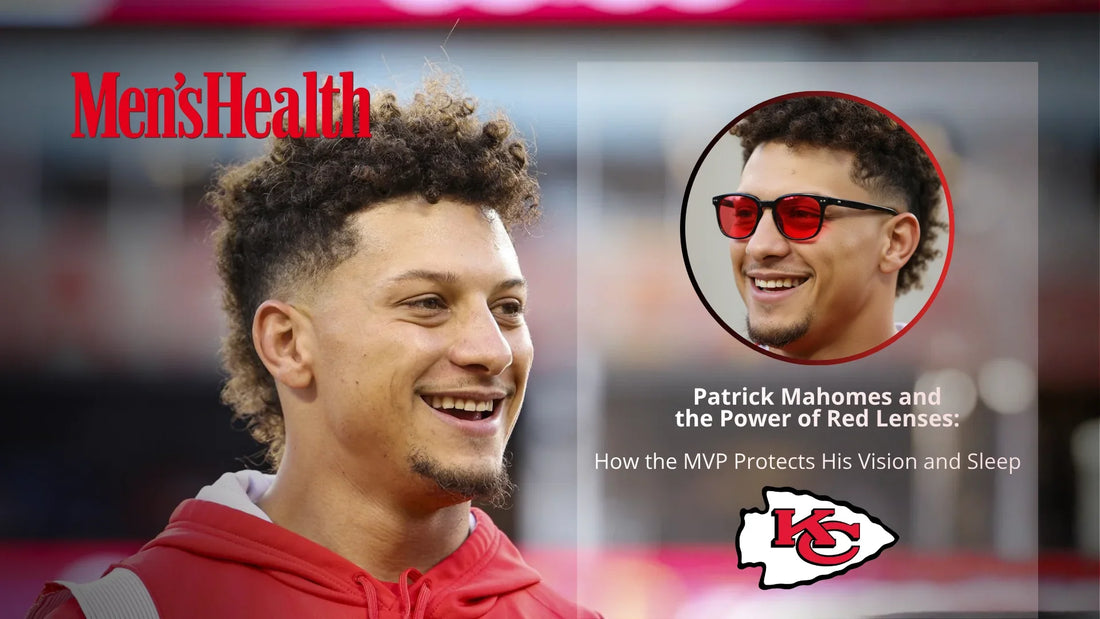 Patrick Mahomes et le pouvoir des verres rouges : comment le MVP protège sa vision et son sommeil