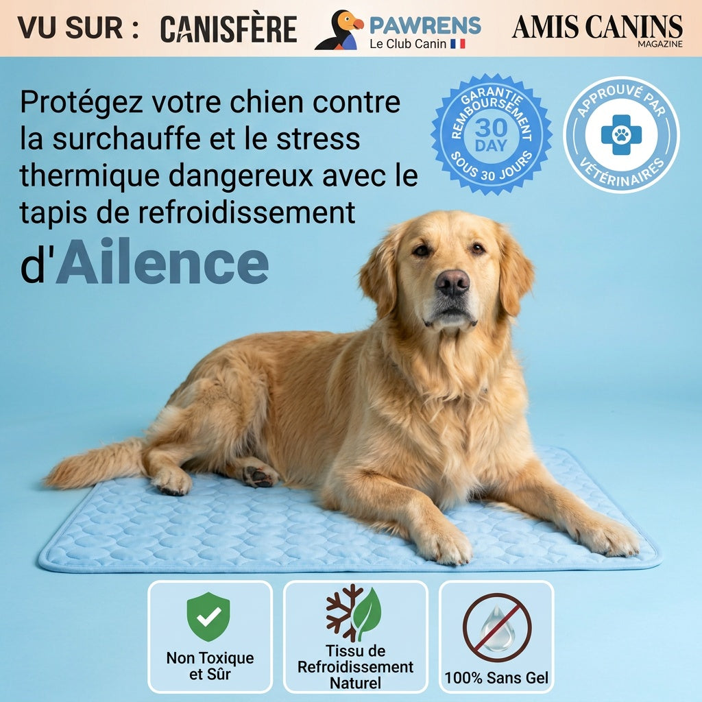 Protégez votre chien de la surchauffe et du stress thermique dangereux grâce à Ailence™